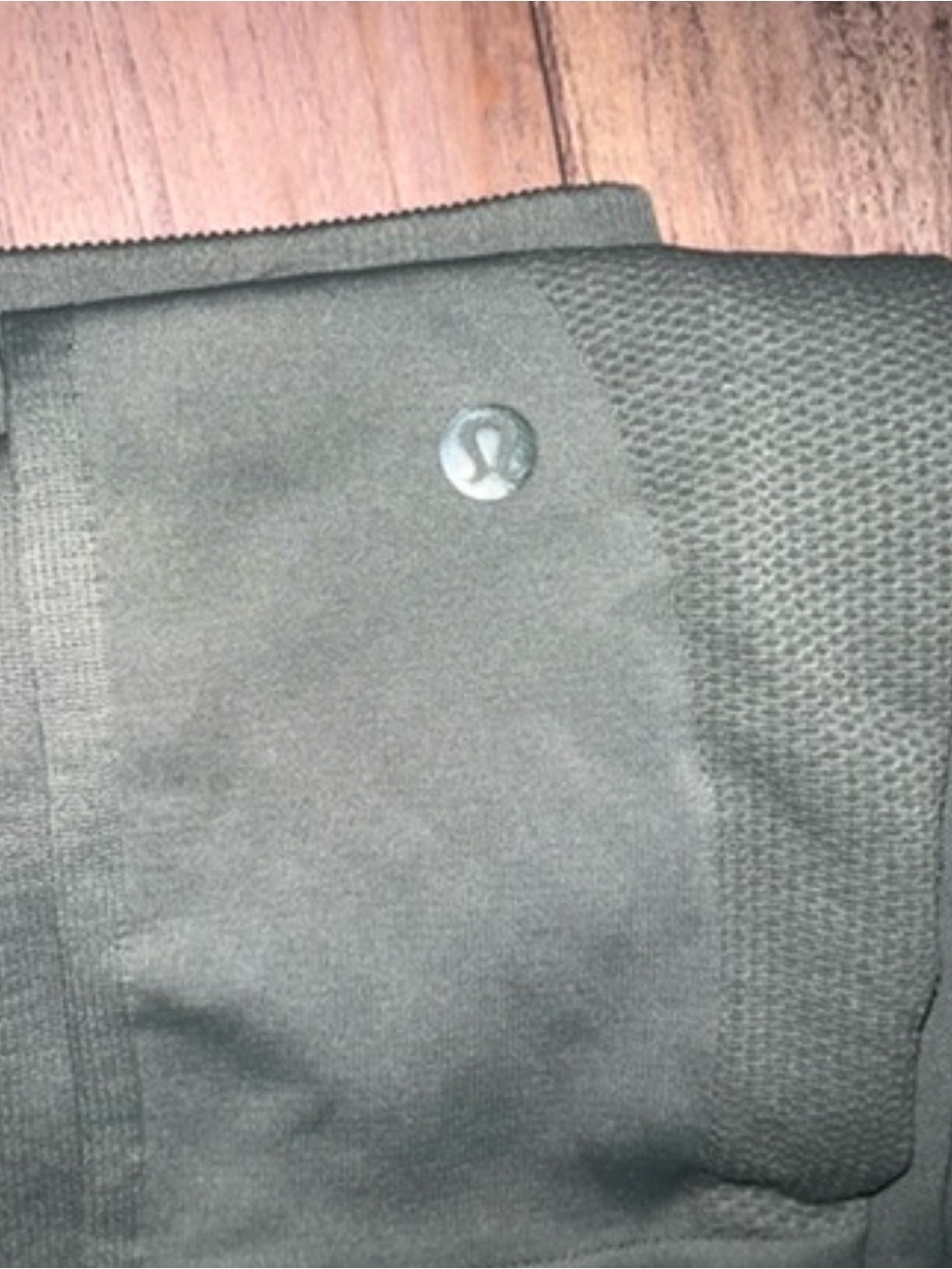 Lululemon Olive Green Athletic Capri Leggings with Logo